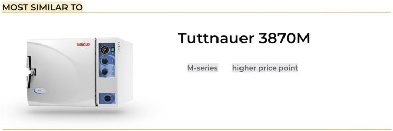 Tuttnauer 2540M Manual Autoclave For SALE