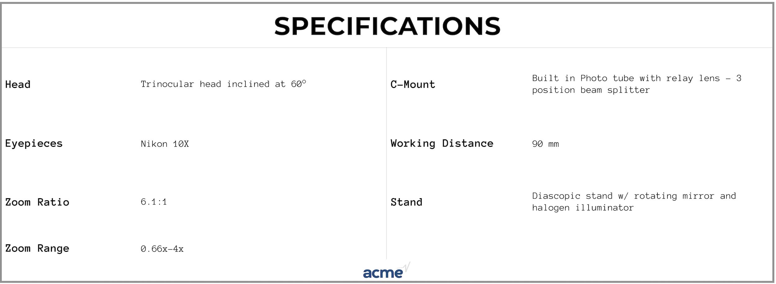 Nikon SMZ-10 Microscope For SALE