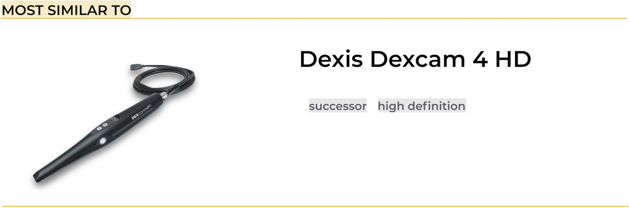 Dexis Dexcam 3 Intraoral Camera