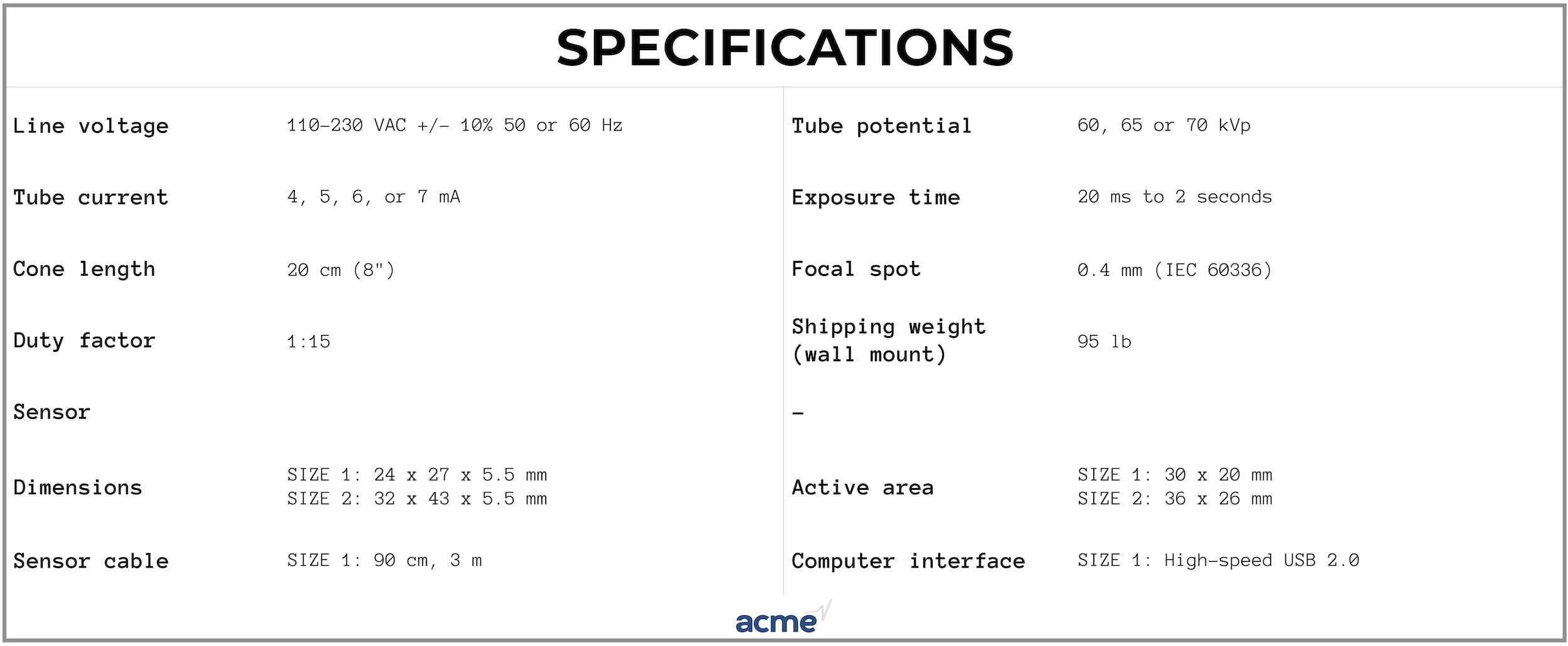 Progeny Preva Dental Xray System For SALE