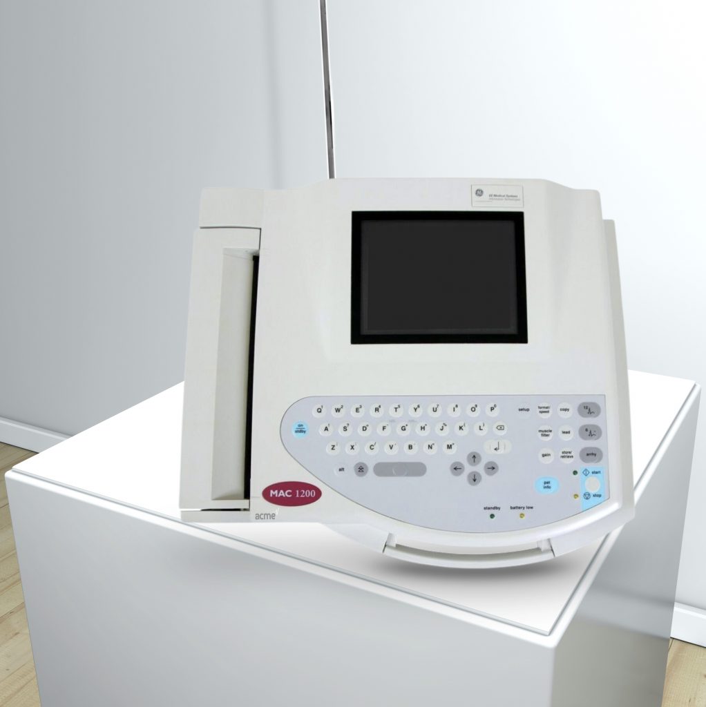 GE Mac 1200 Interpretive EKG Machine FOR SALE