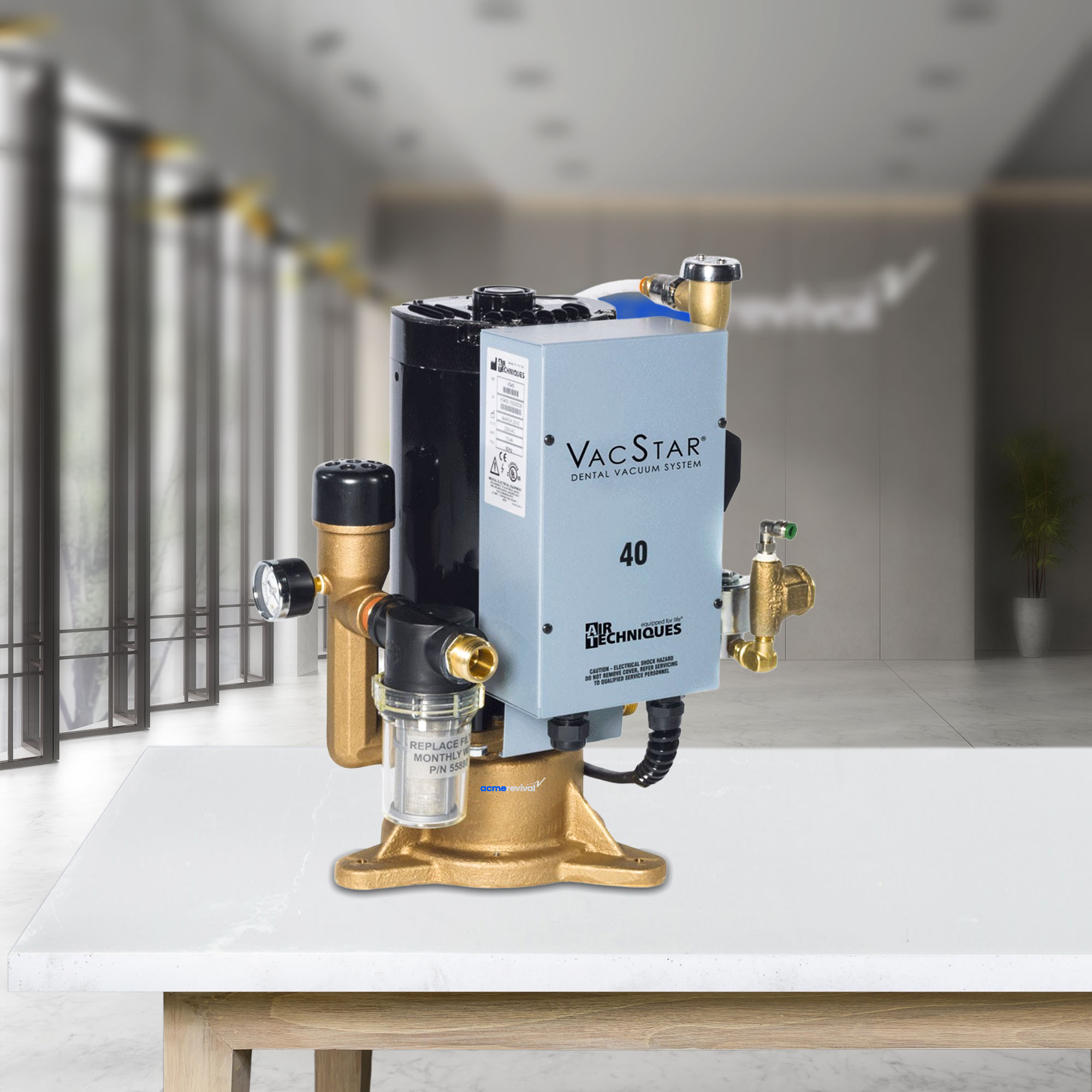 Air Techniques VacStar 40 Dental 2HP Vacuum Suction Pump FOR SALE