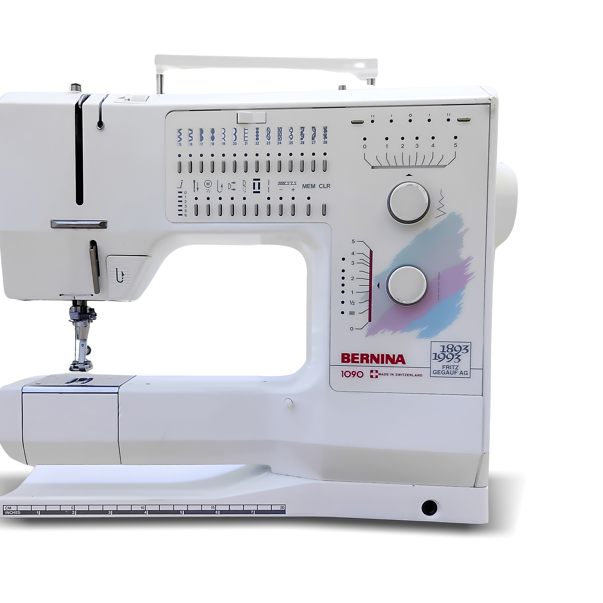 Generic Plastic Sewing Machine Case White