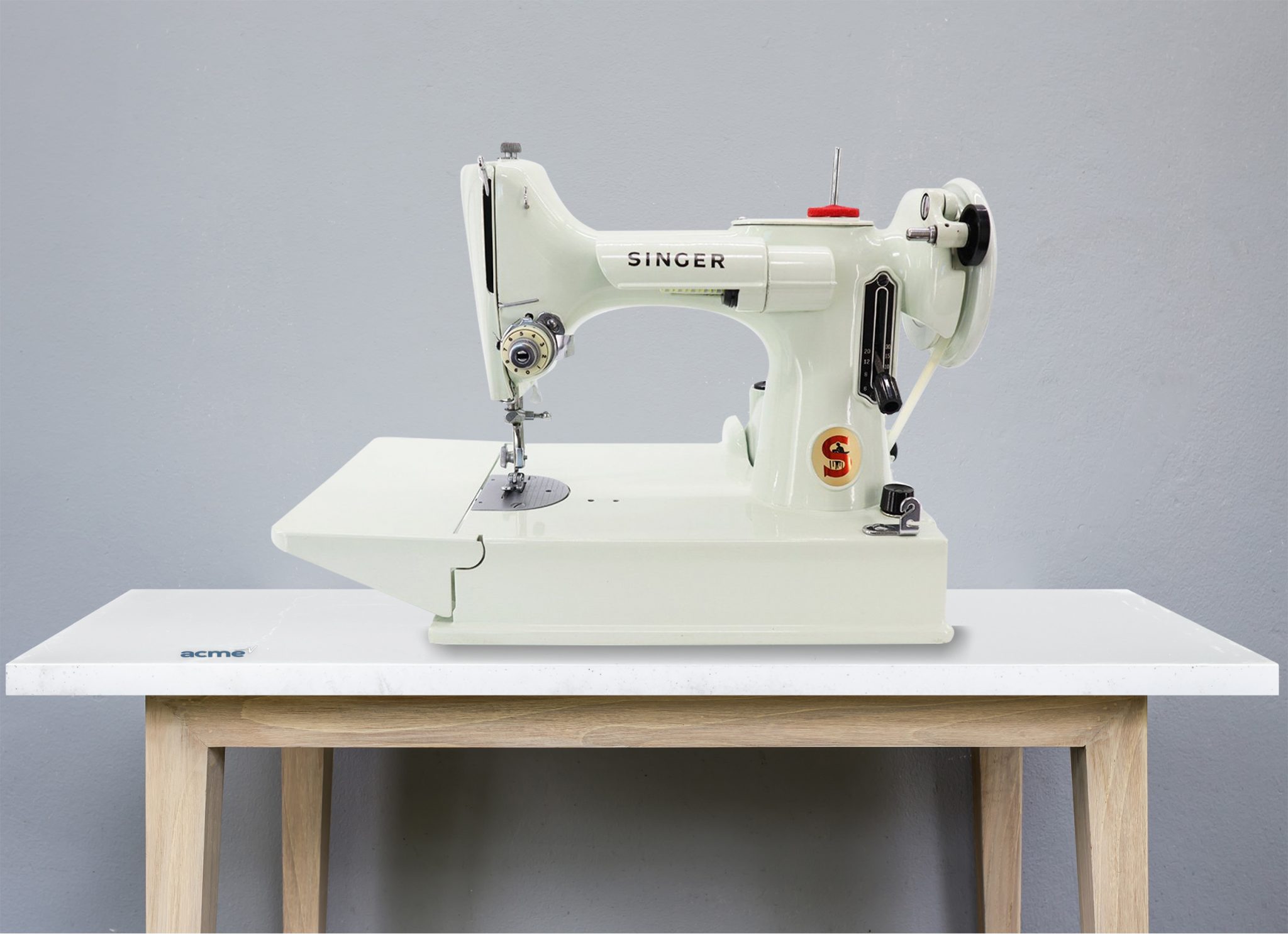 Singer Diagram Singer Sewing Machine Vintage White Se - vrogue.co