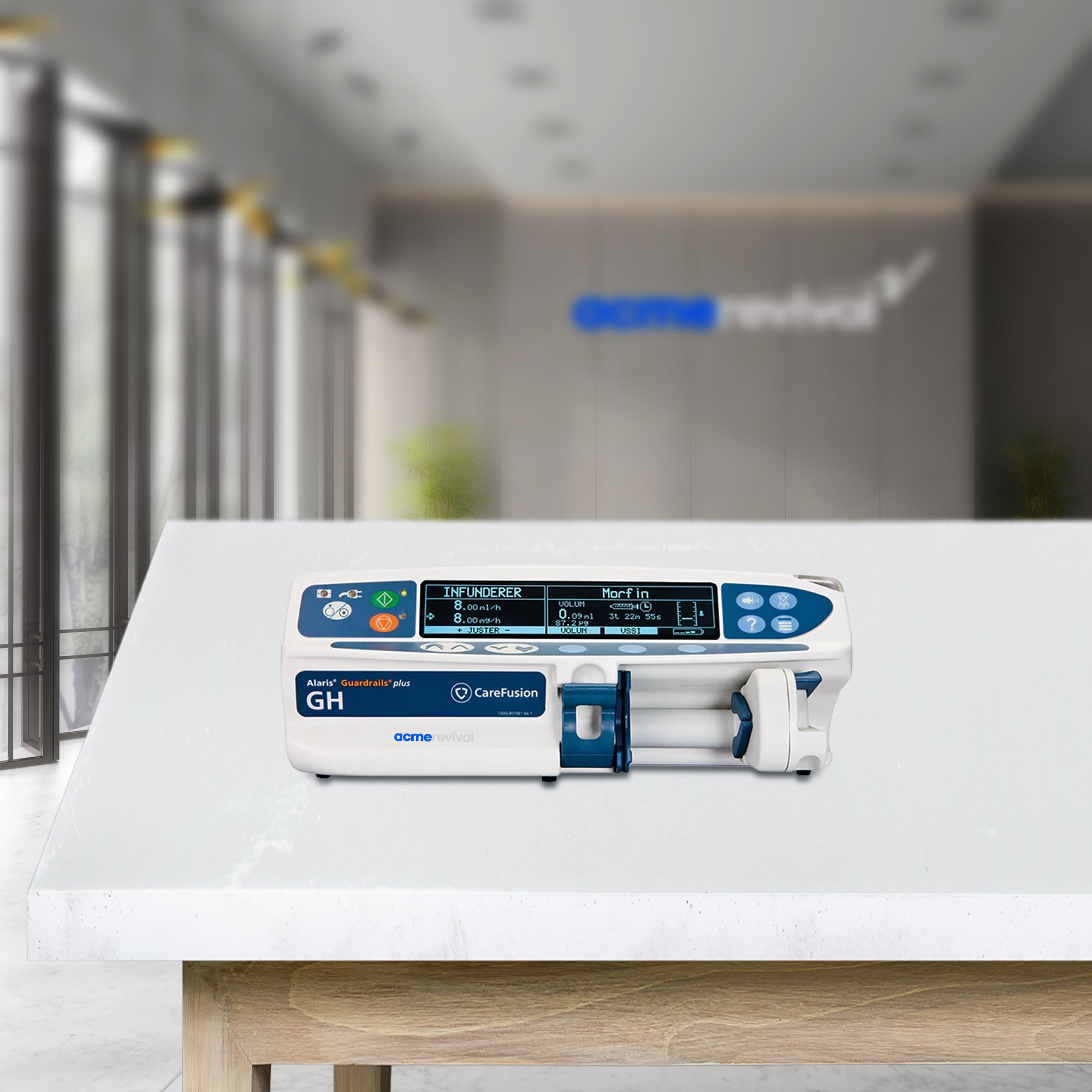 Alaris GH Syringe Guardrails Plus Infusion Pump