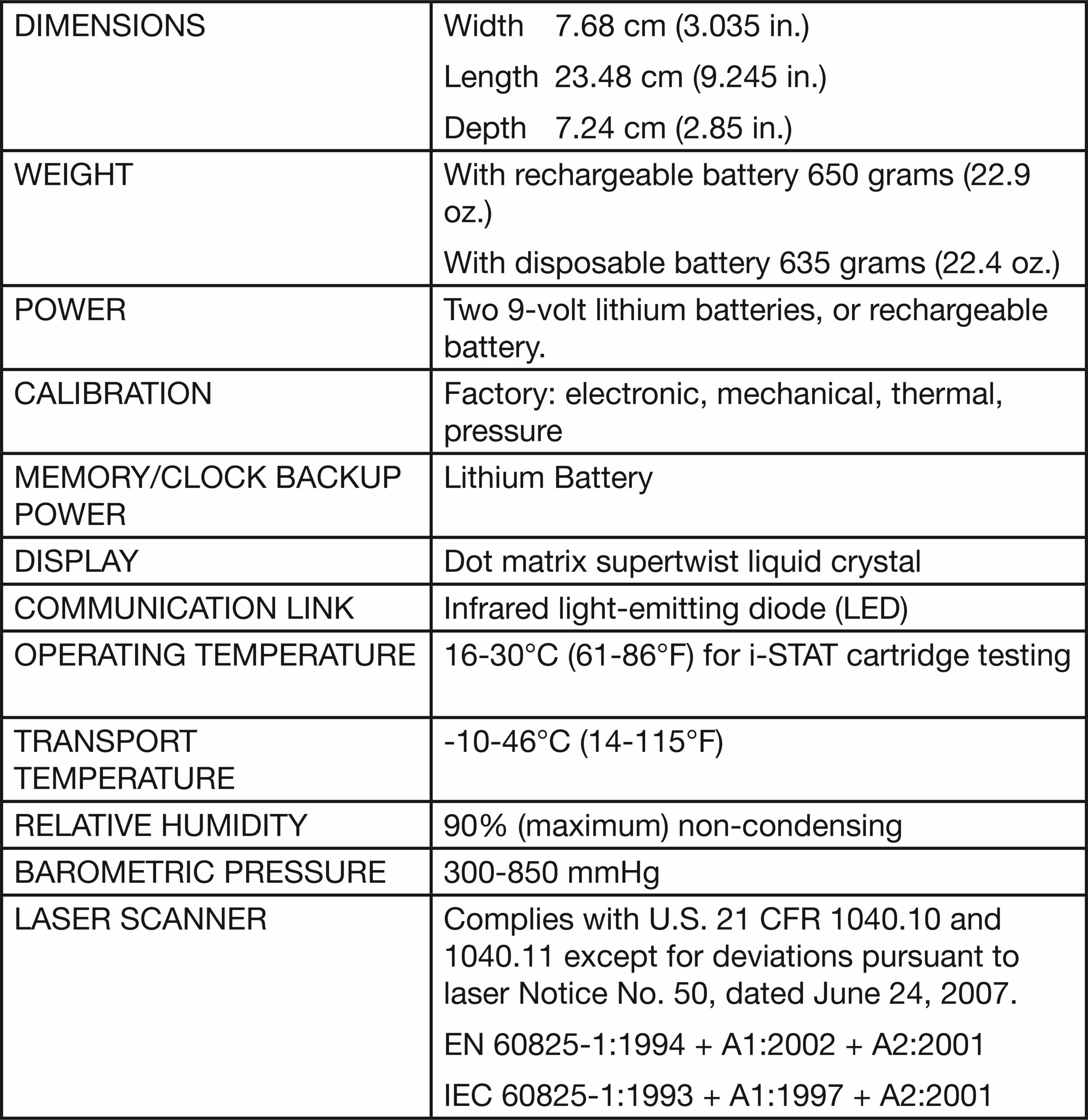 Abbott iSTAT 1 300G Handheld, Portable, Clinical Chemistry Hematology Analyzer