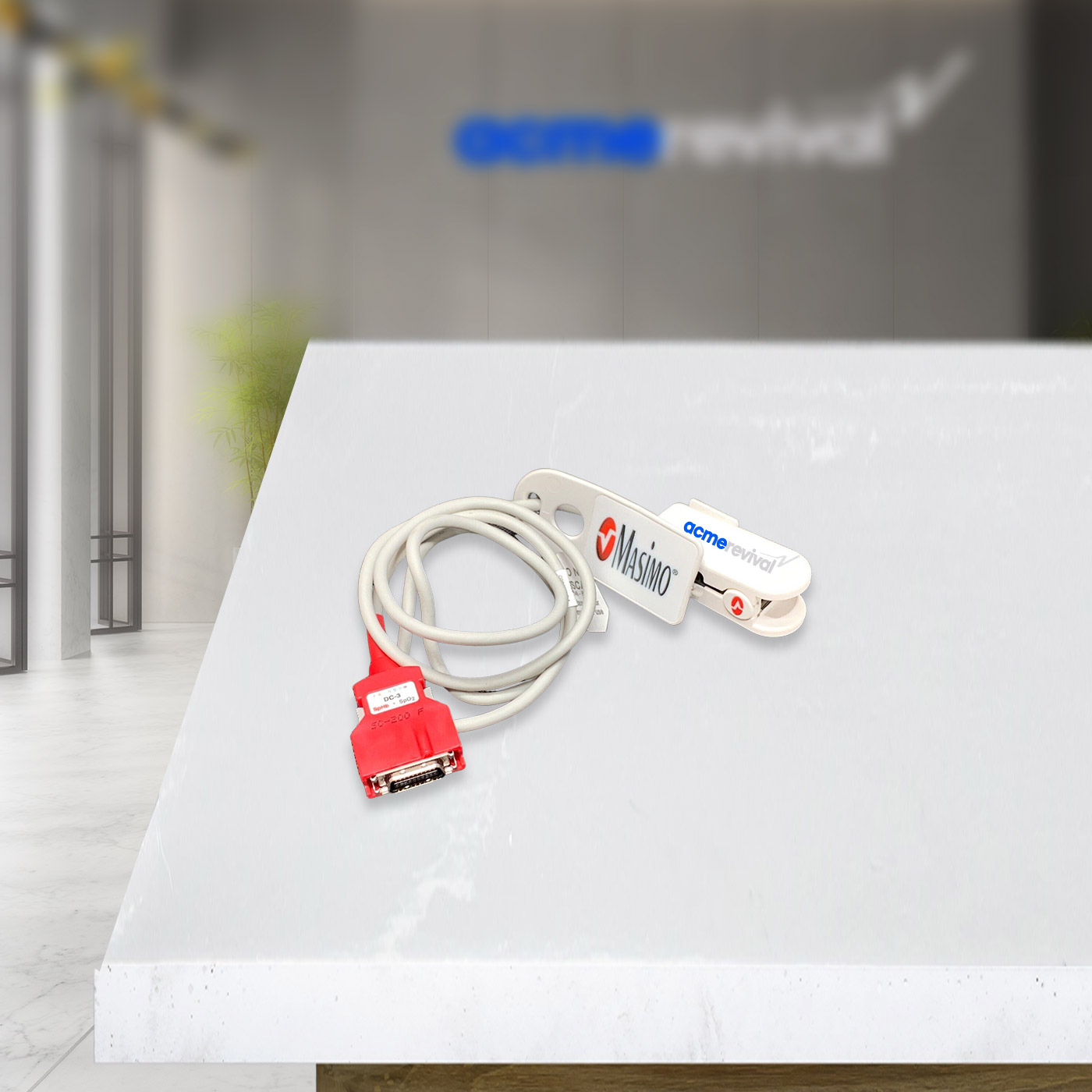 Masimo Rainbow SC200 DC3 SPHB SPo2 Reusable Finger Sensor Cable FOR SALE