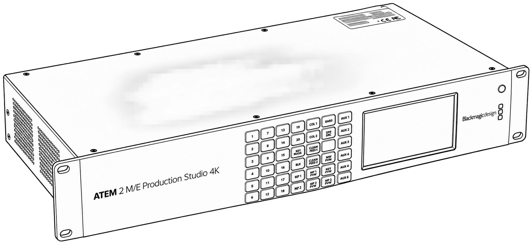 Blackmagic ATEM 2 M-E Production Studio 4K