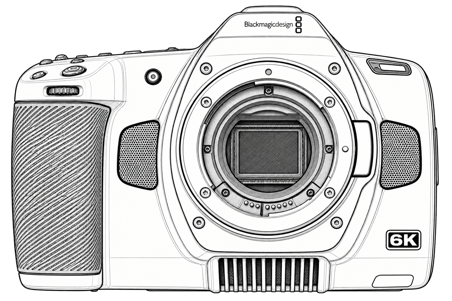 Blackmagic Pocket Cinema Camera 6K – 6K G2