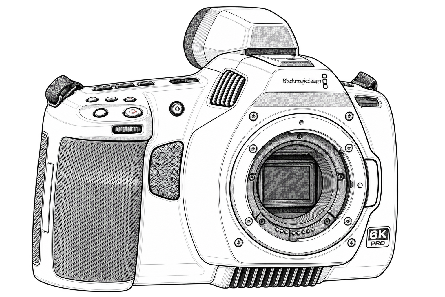 Blackmagic Pocket Cinema Camera 6K Pro