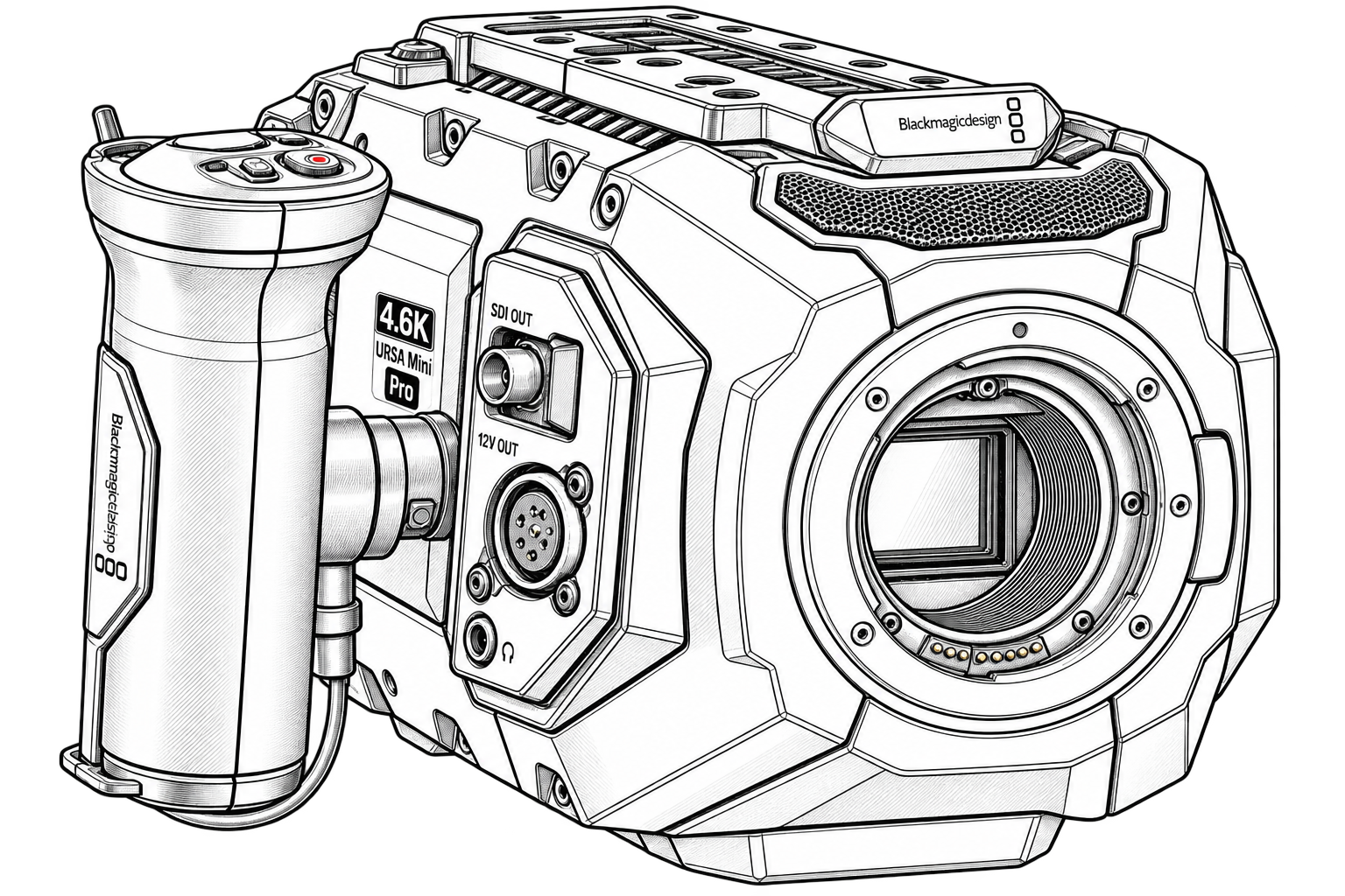 Blackmagic URSA Mini Pro 4.6K