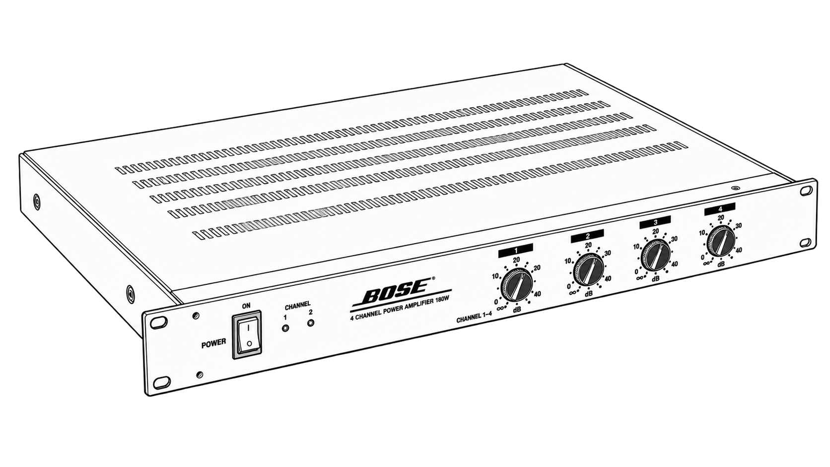 Bose 1200 Power Amplifier