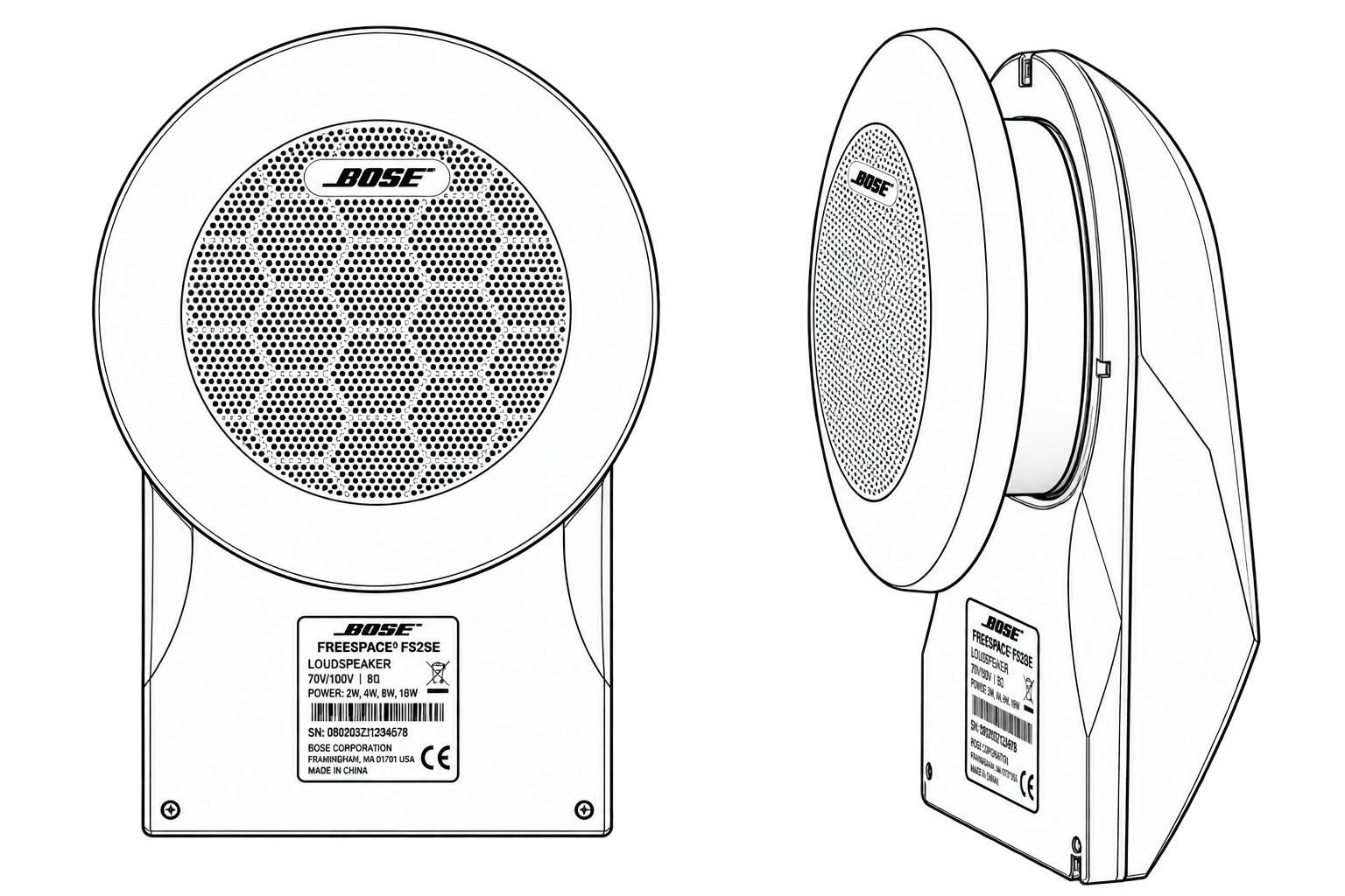Bose 131 Marine Speakers
