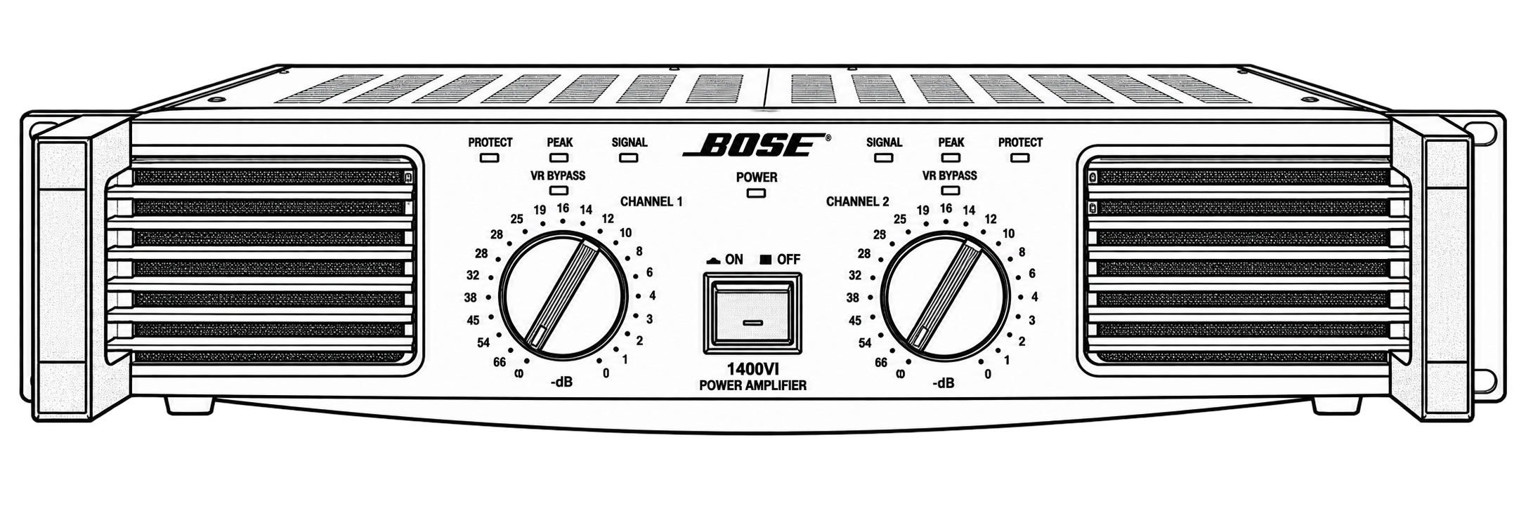 Bose 1400 Power Amplifier