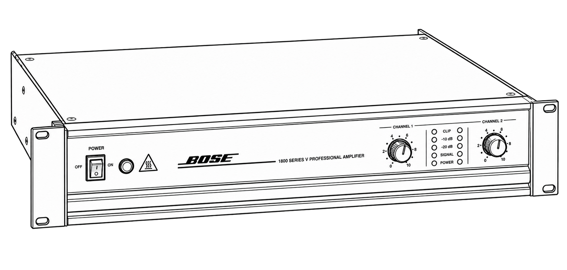 Bose 1600 Power Amplifier
