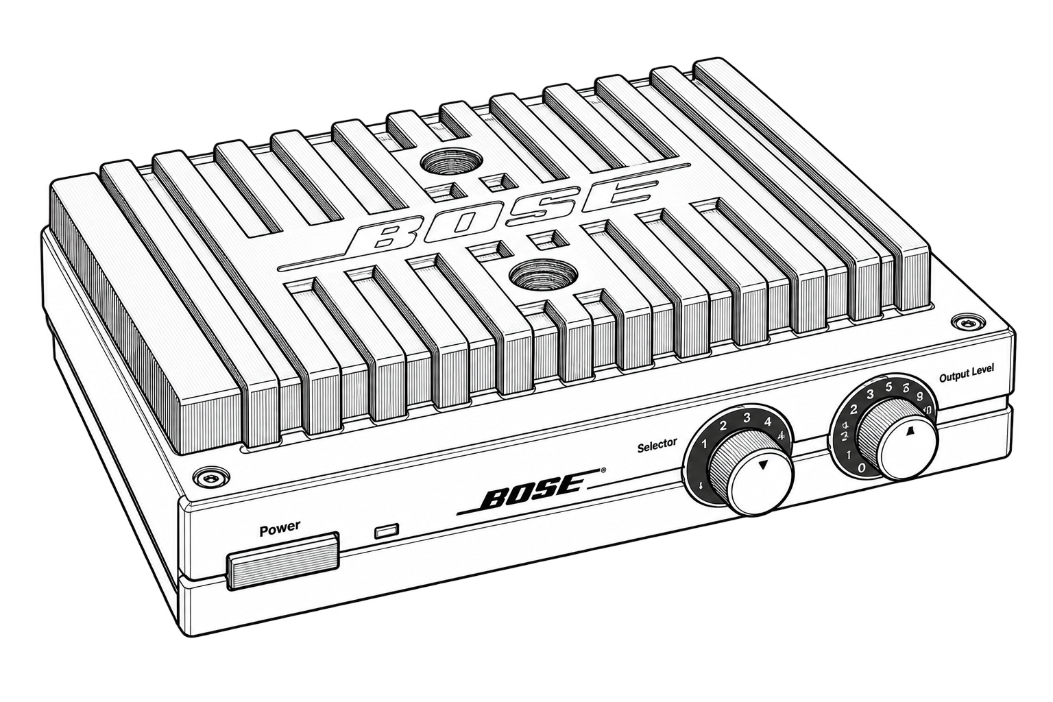 Bose 1706 II Amplifier
