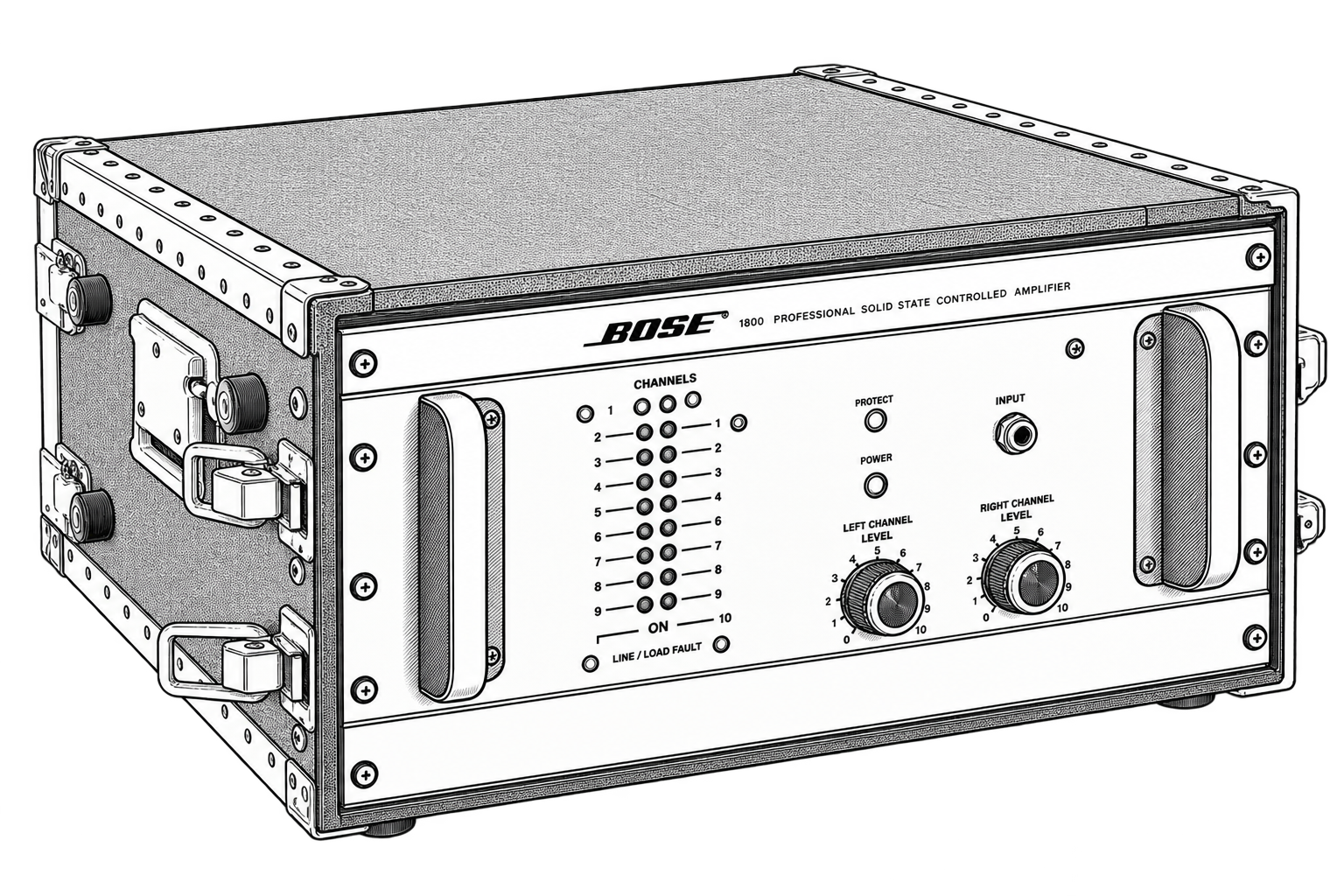 Bose 1800 Power Amplifier
