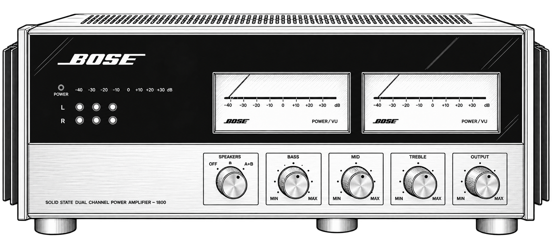 Bose 1801 Power Amplifier