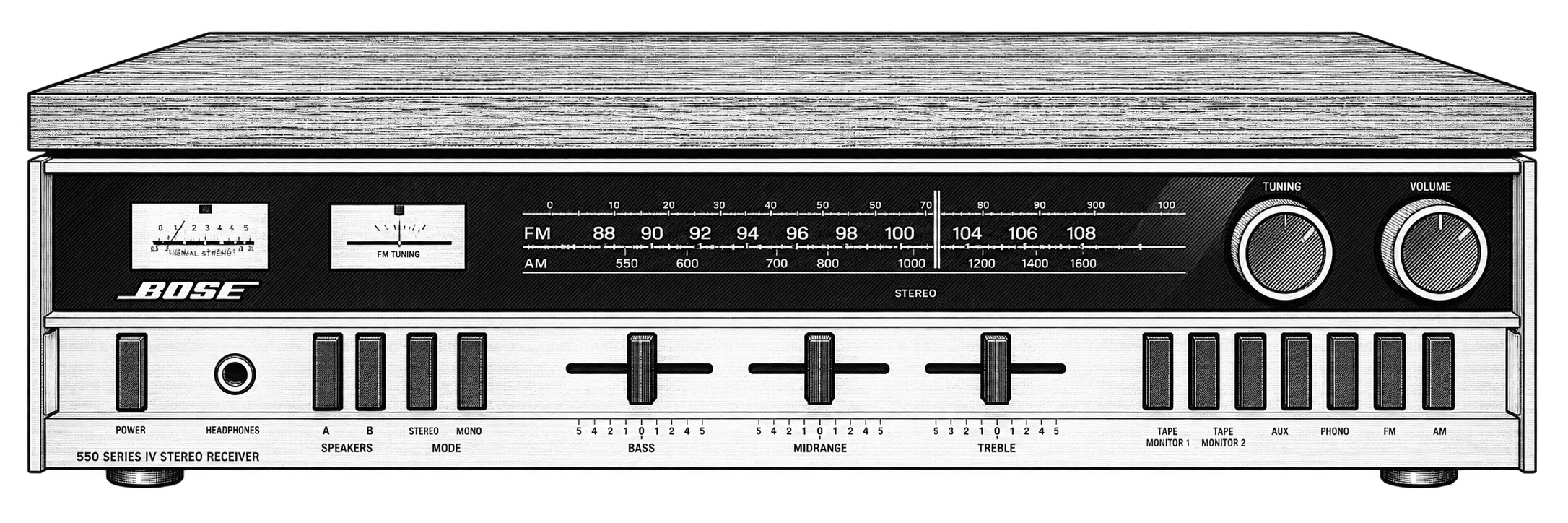 Bose 550 Receiver