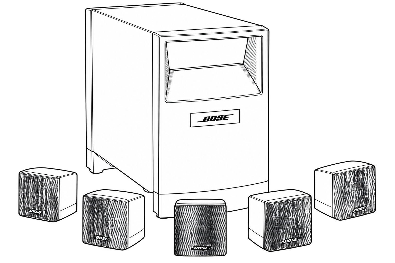 Bose Acoustimass 6
