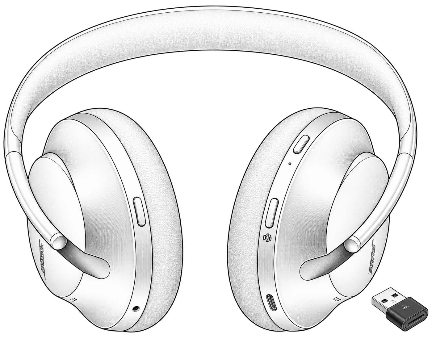 Bose Noise Cancelling Headphones 700 UC