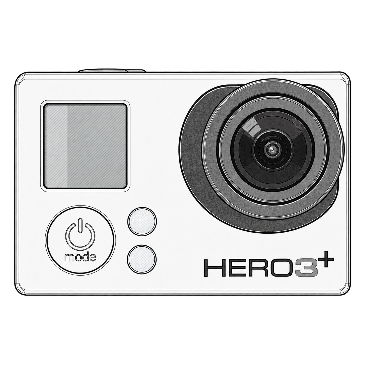 GoPro HERO3+ Silver
