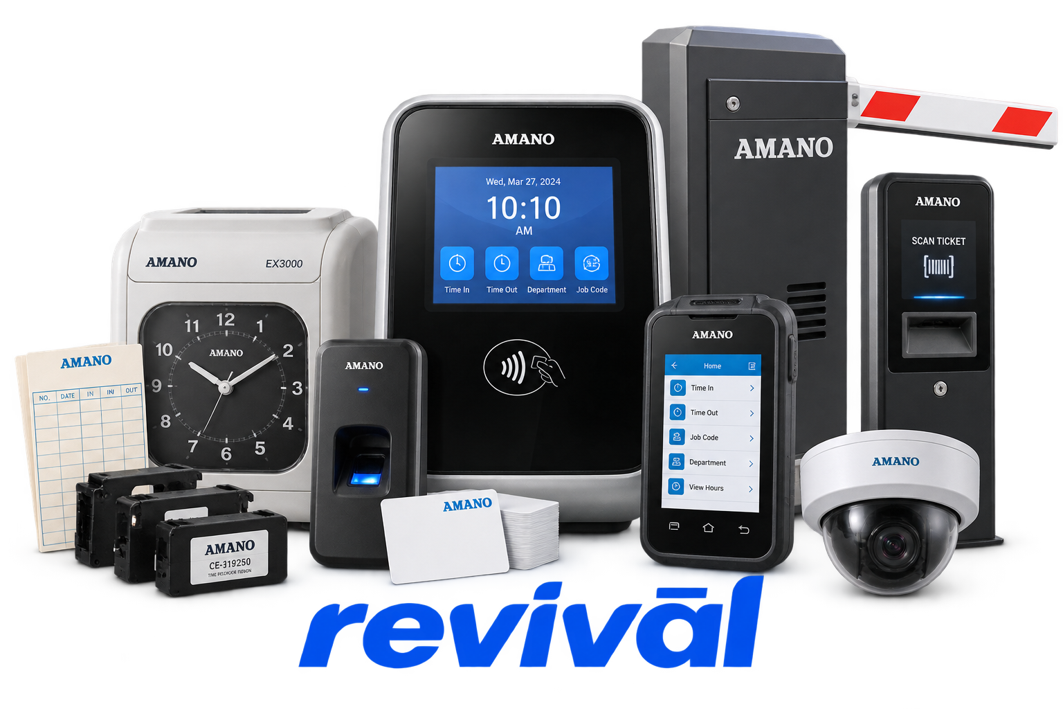 Amano repair, service, and parts