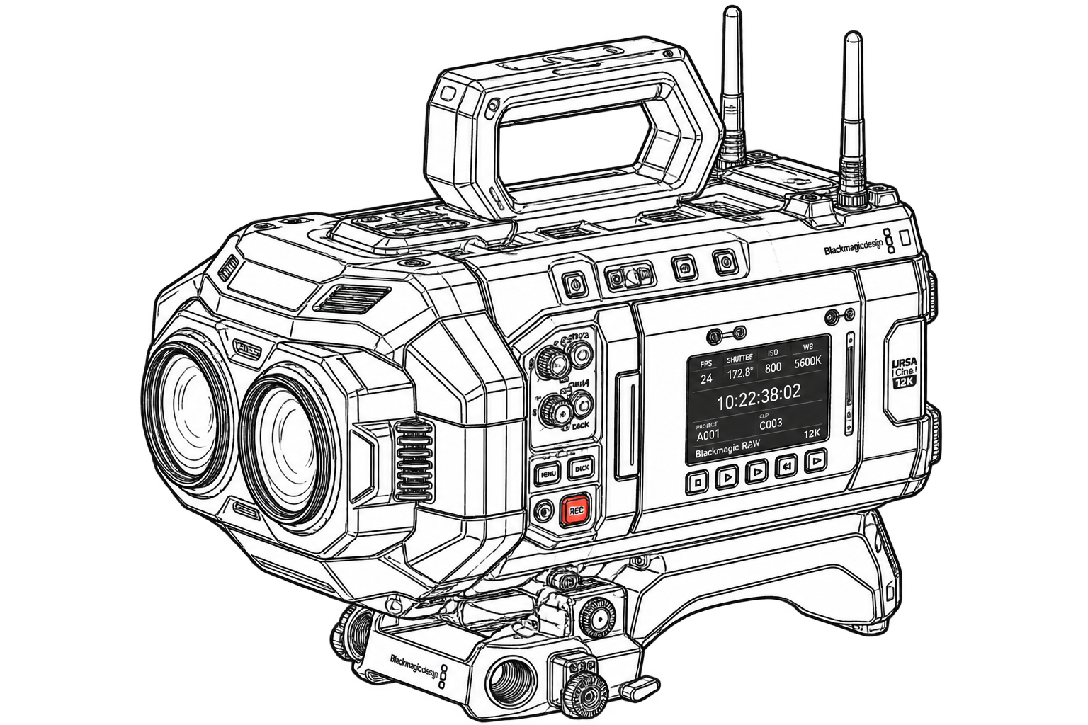 Blackmagic URSA Cine Immersive