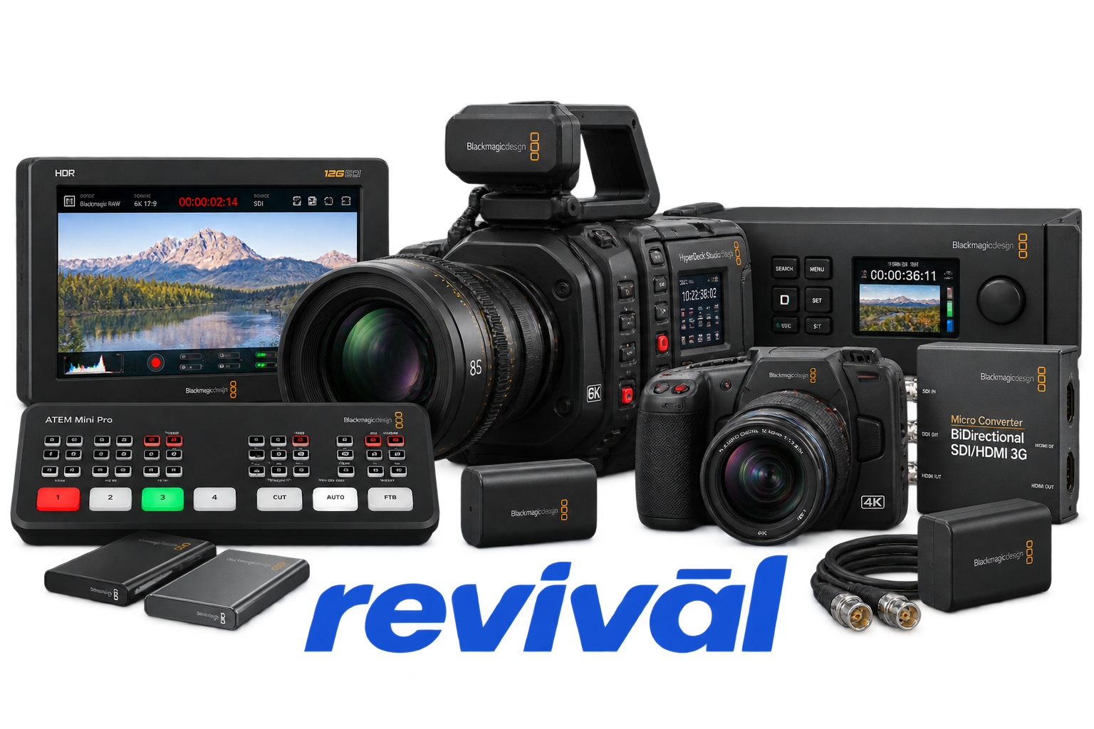 Blackmagic repair, service, and parts