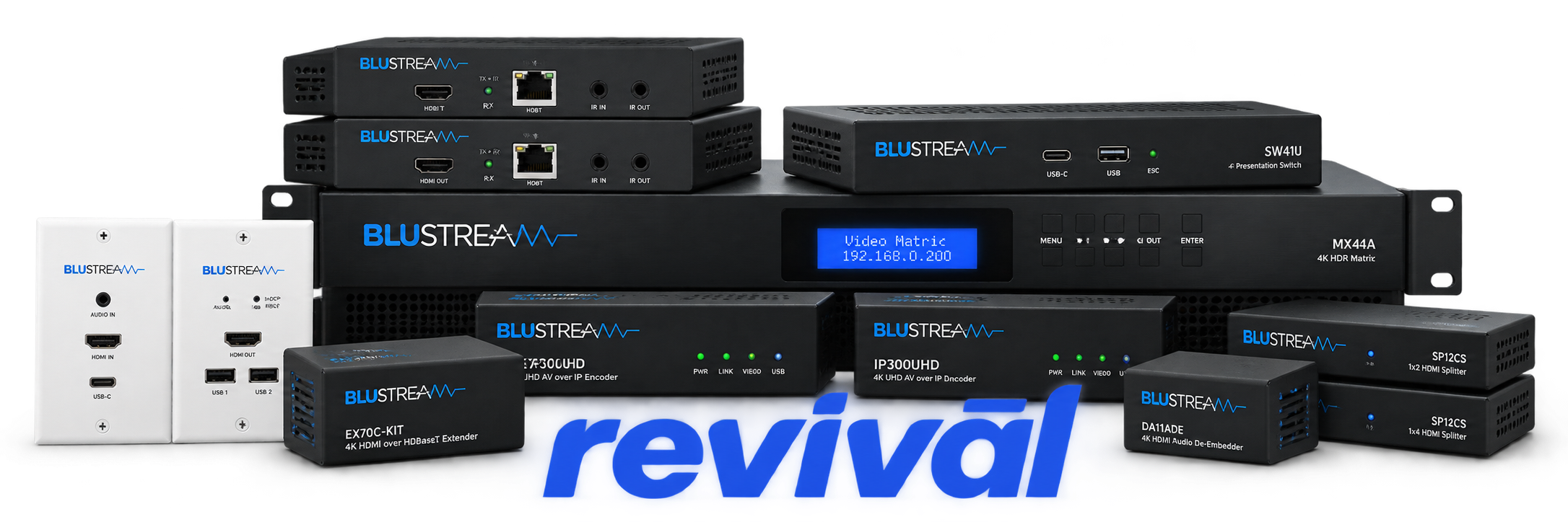 Blustream repair, service, and parts