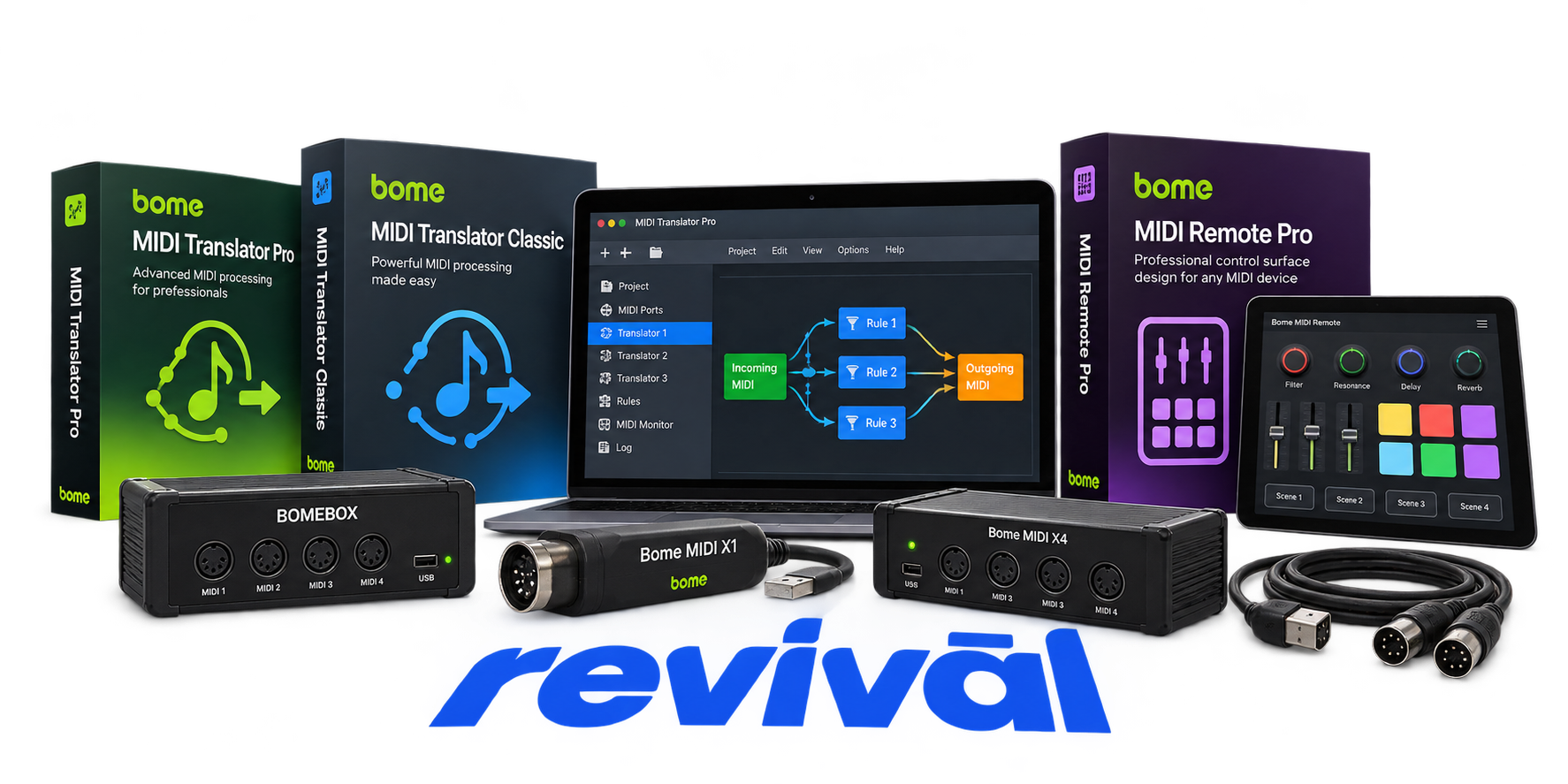 Bome Software repair, service, and parts