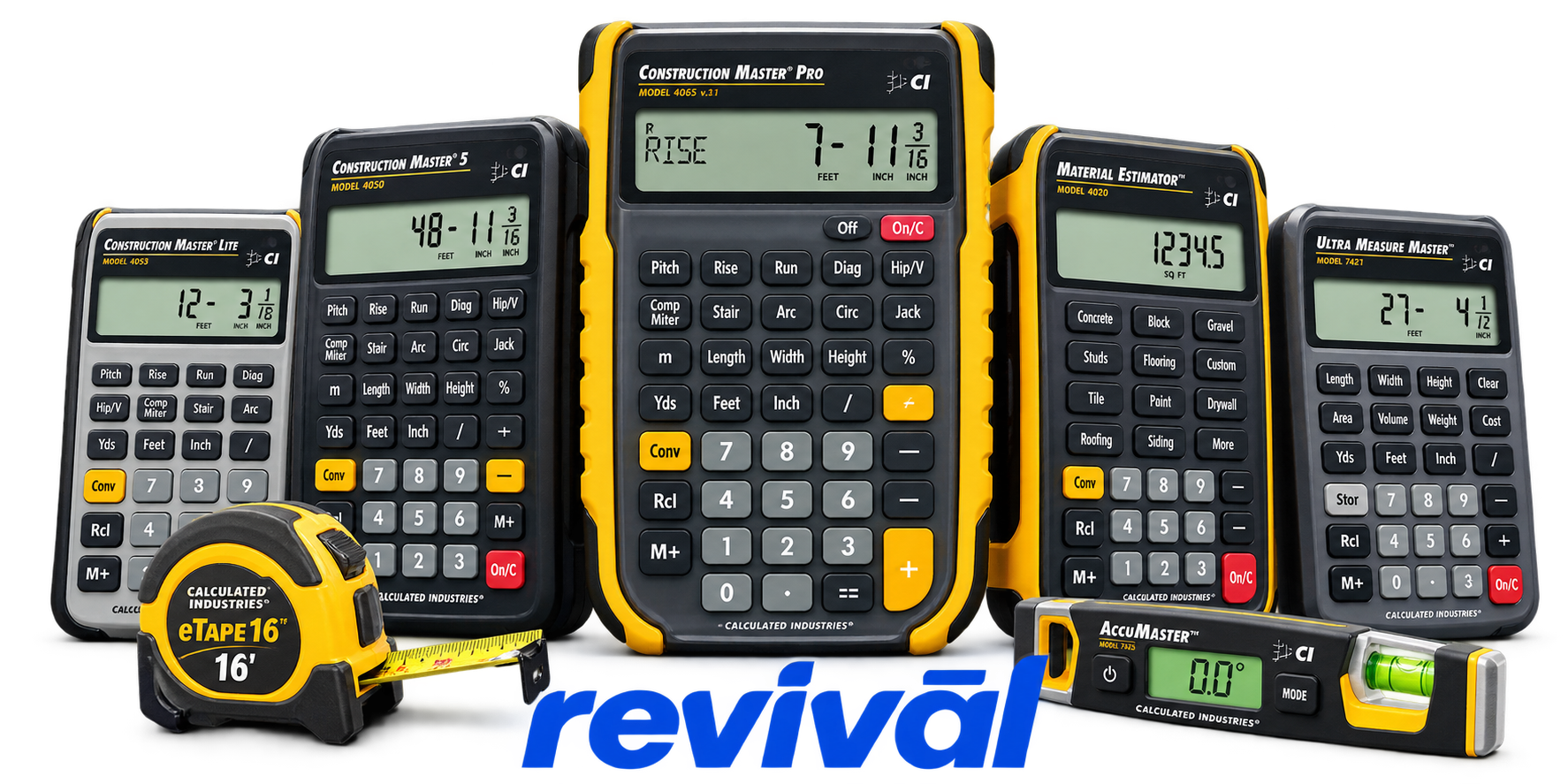 Calculated Industries repair, service, and parts