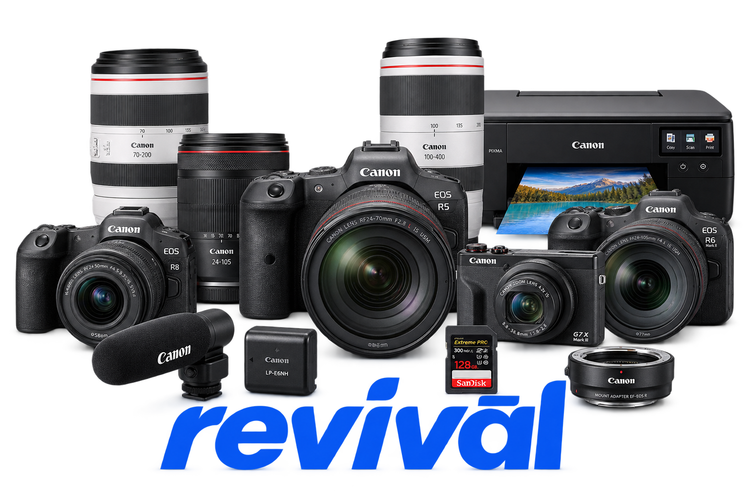 Canon repair, service, and parts