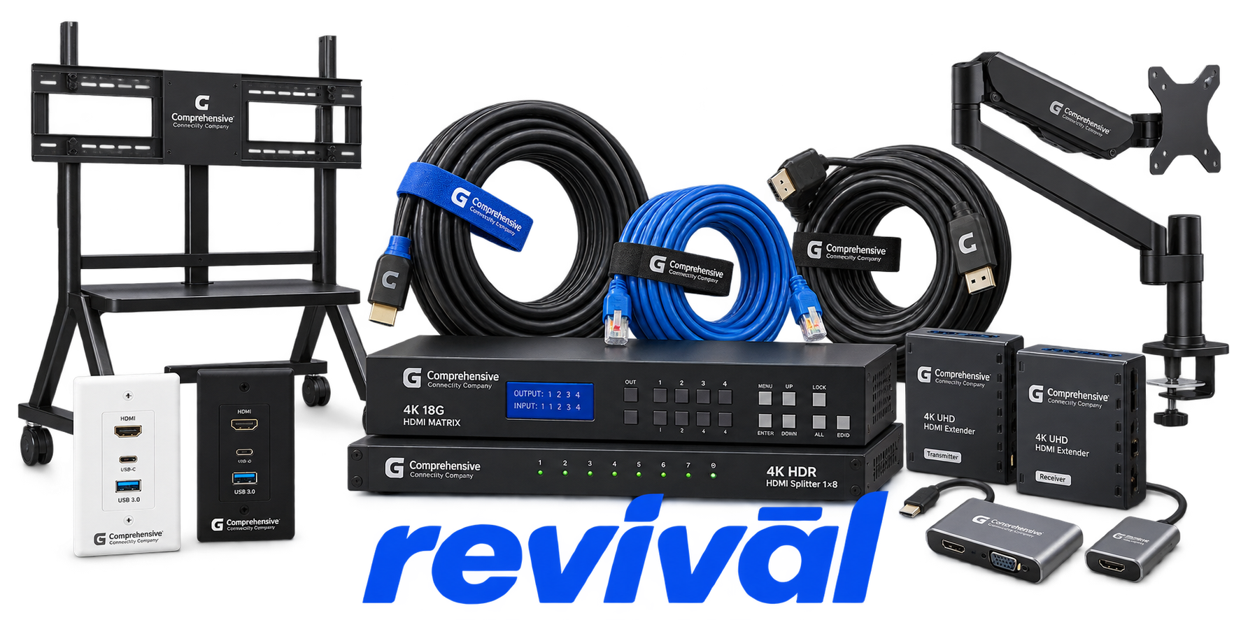 Comprehensive connectivity repair, service, and parts