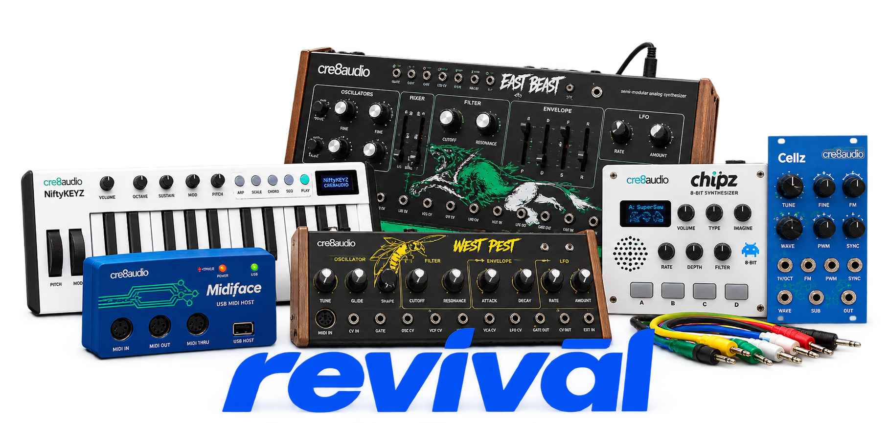 Cre8audio repair, service, and parts