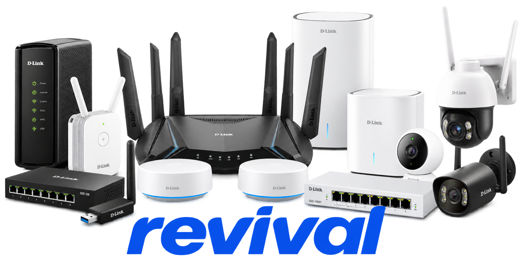 D-link repair, service, and parts