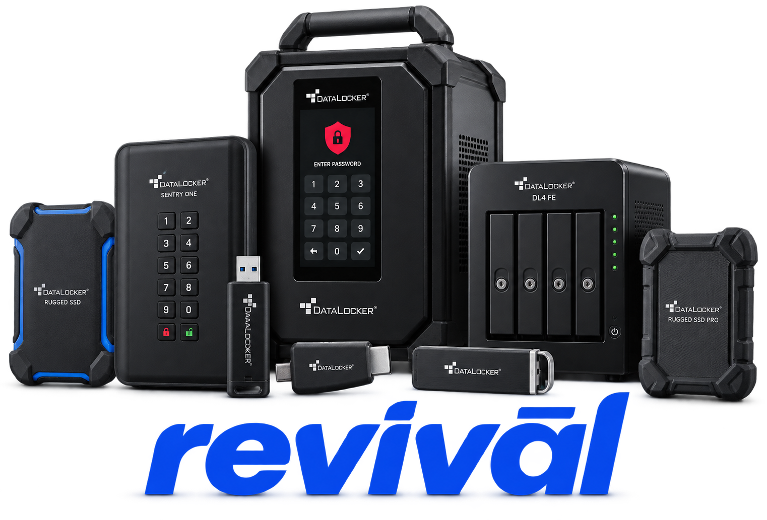 DataLocker repair, service, and parts