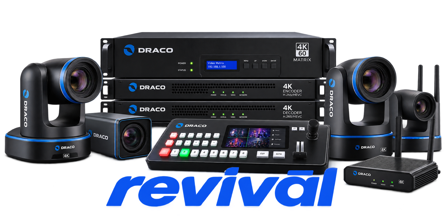 Draco Broadcast repair, service, and parts