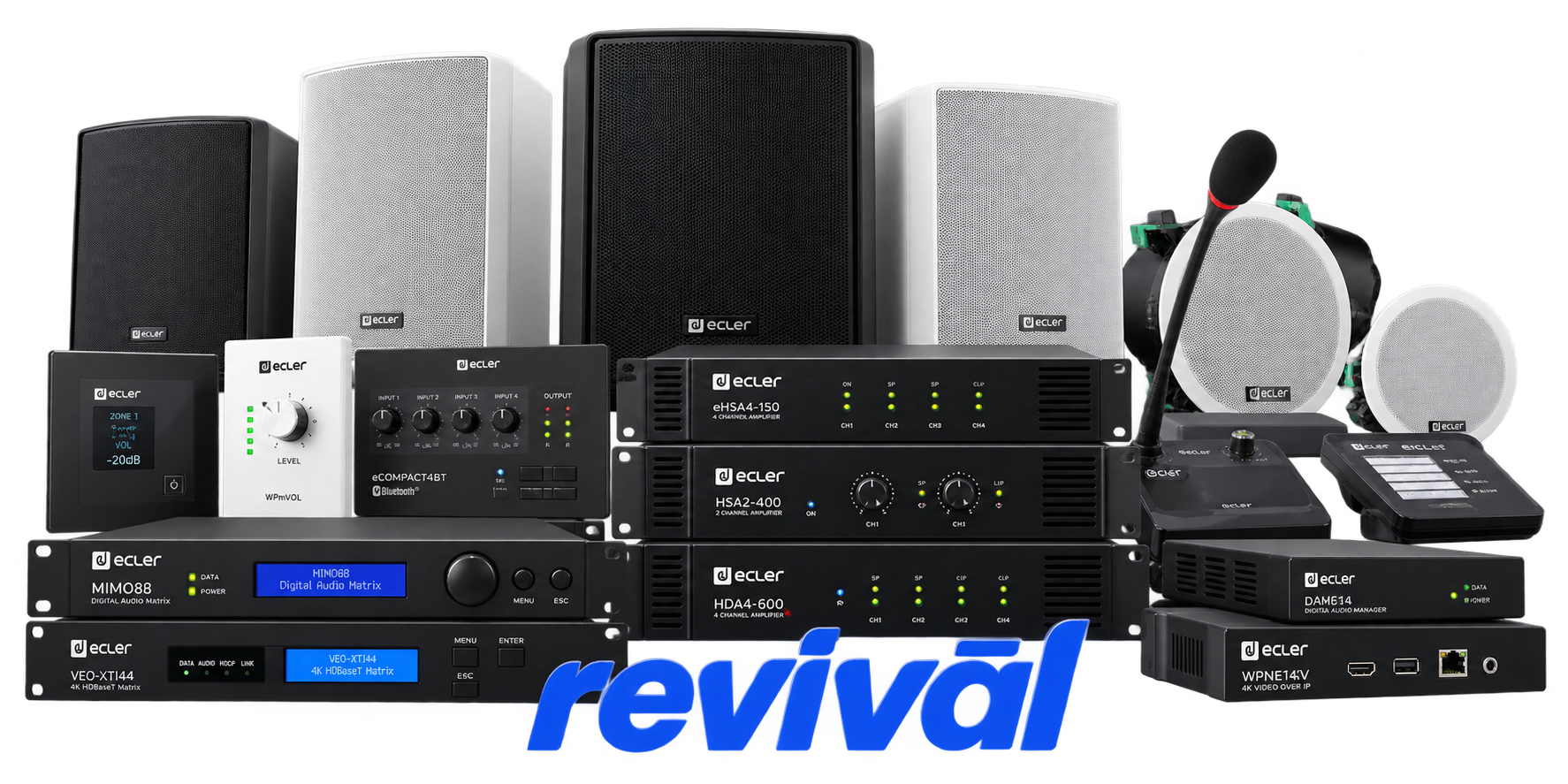 Ecler repair, service, and parts