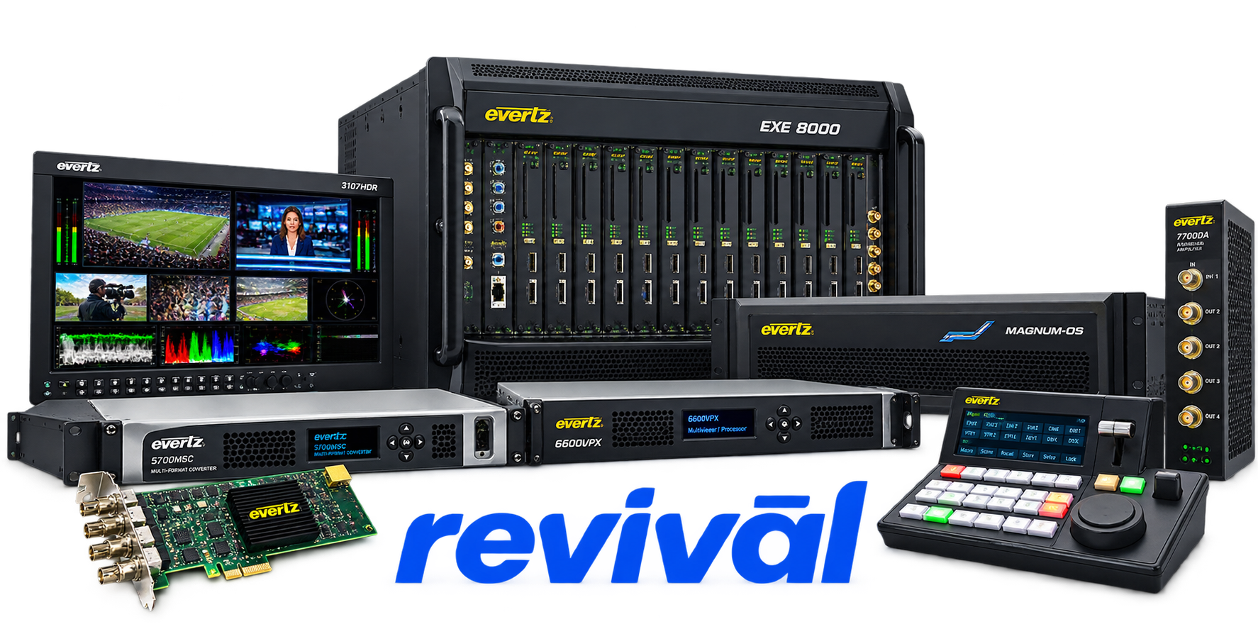 Evertz repair, service, and parts