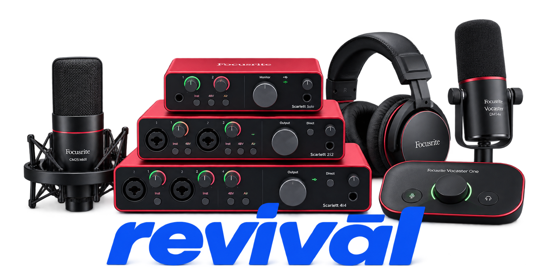 Focusrite repair, service, and parts