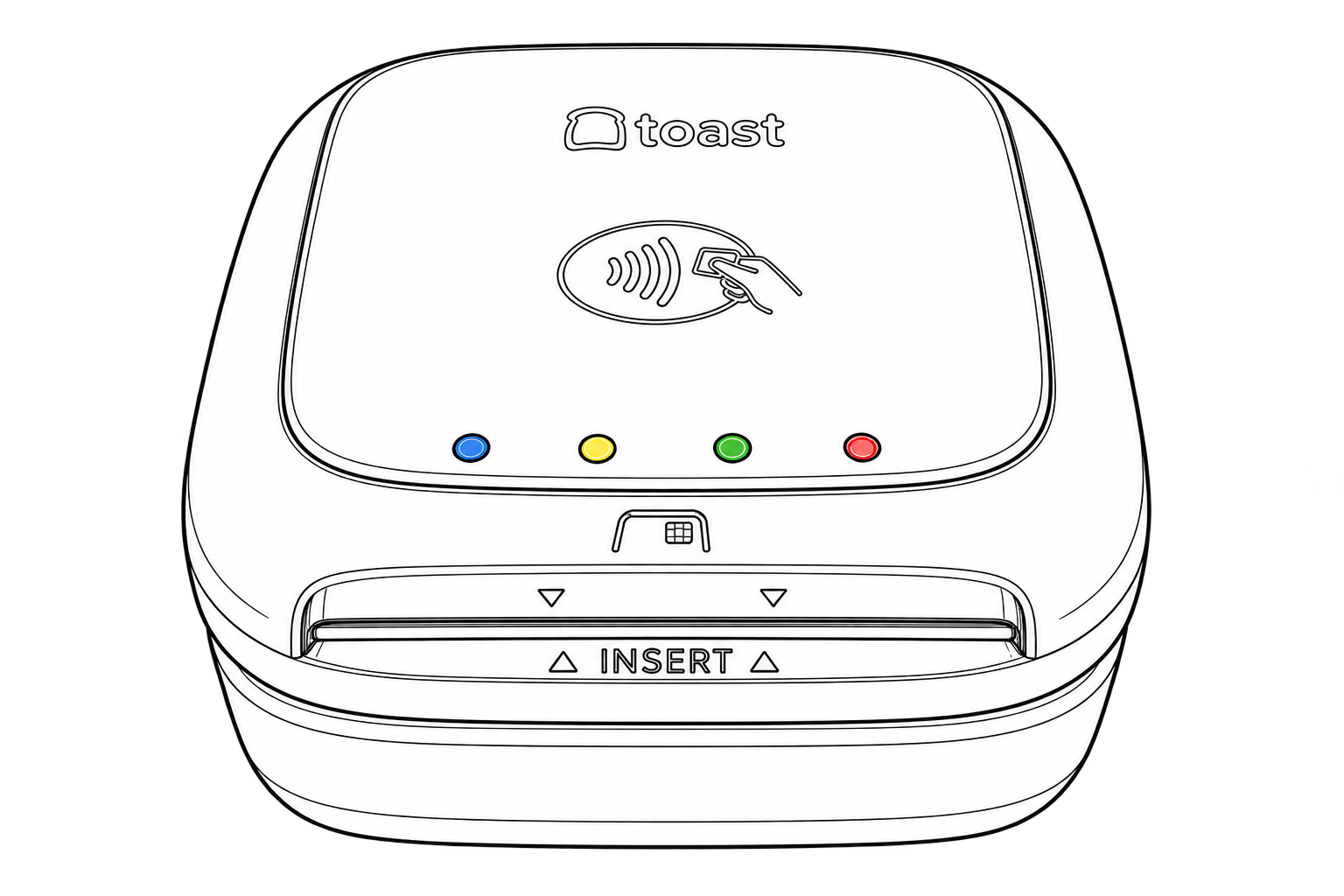Toast Contactless Puck Reader