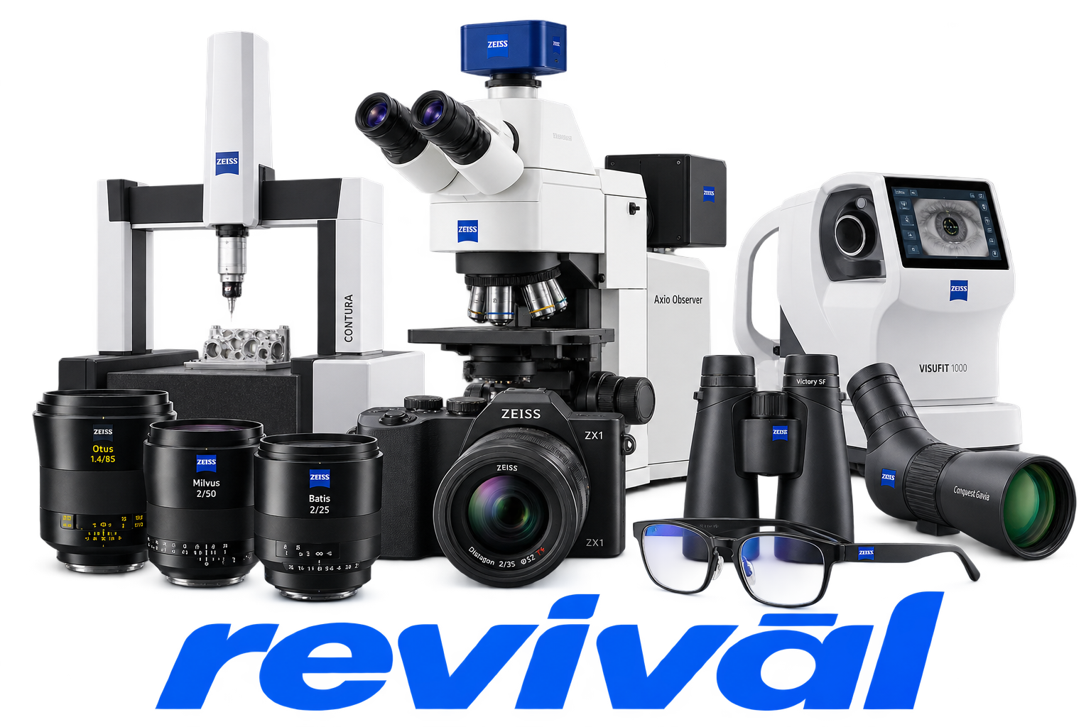 Zeiss repair, service, and parts